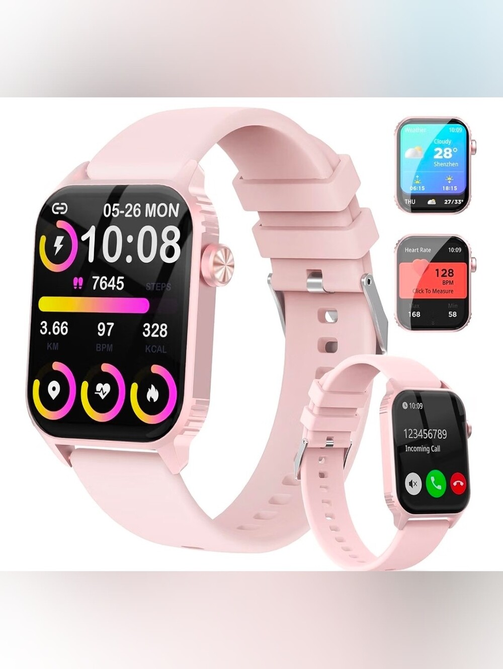 Smart Watch for Women, 120 Sports Modes Smartwatch with 1.83" HD, Alexa Built-in